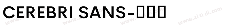 CEREBRI SANS字体转换